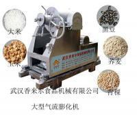 五谷杂粮食品气流膨化机械 大型气流膨化机在现代谷物加工中的核心应用——以玉米为例